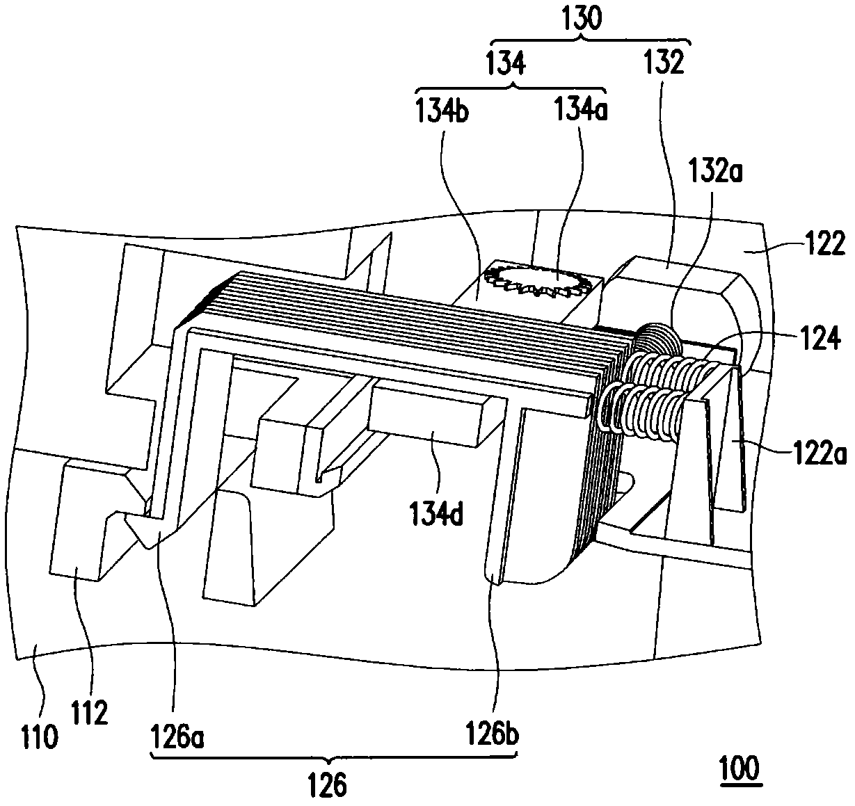 Automatic uncapping device of office equipment and office equipment applying automatic uncapping device