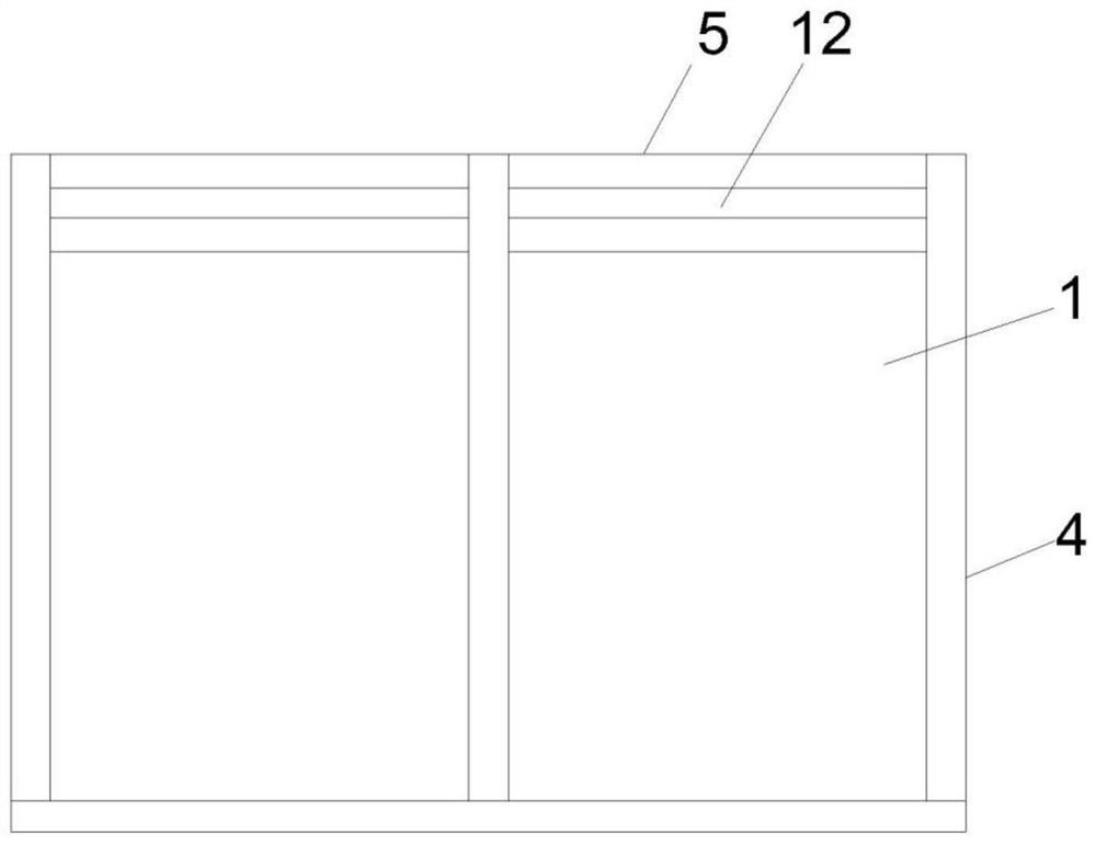 Excavating and lining integrated foundation pit vertical supporting device