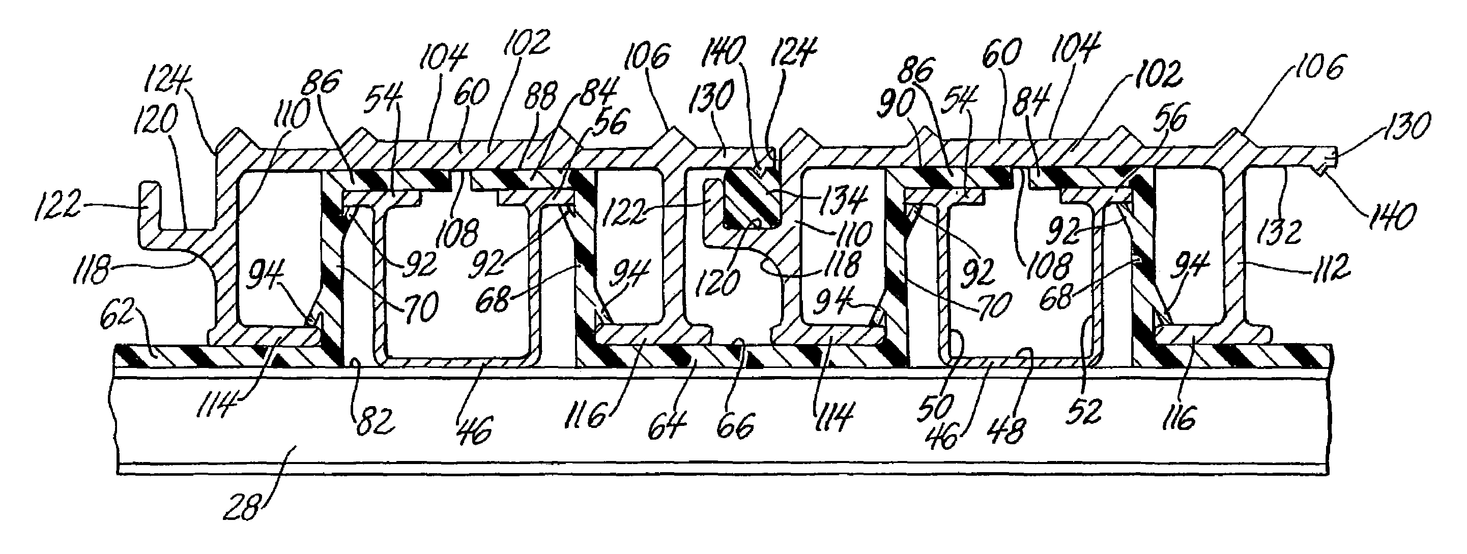 Reciprocating floor conveyor