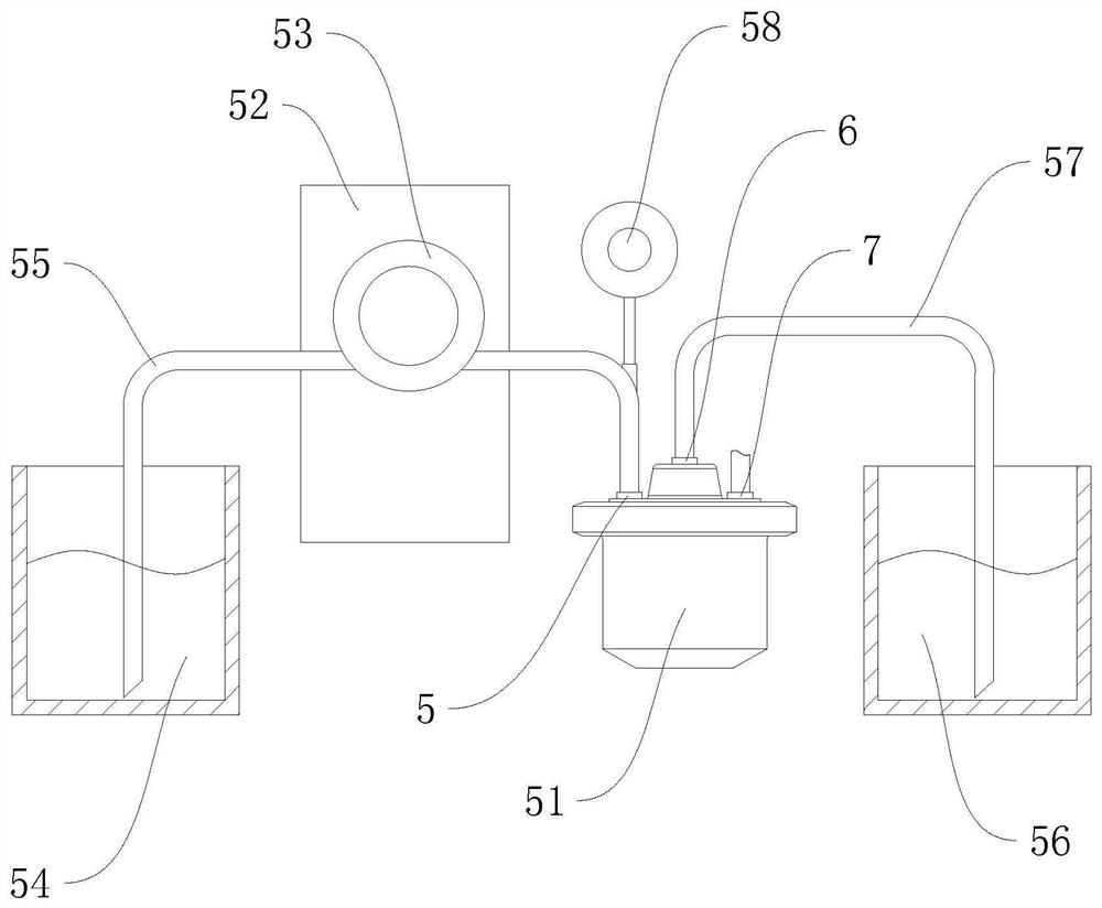 Water-based ink filtering system and filtering method