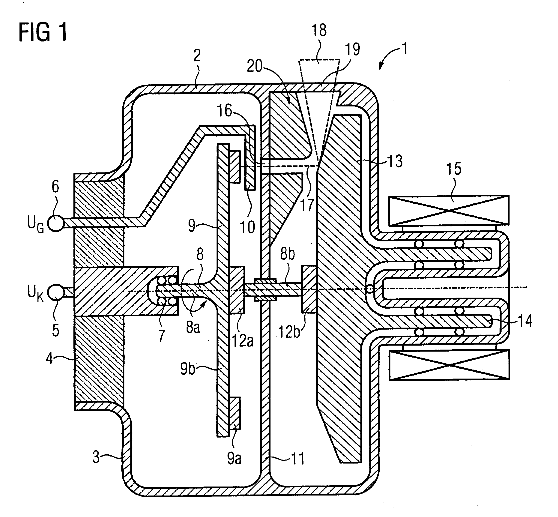 Field emission cathode and x-ray tube embodying same