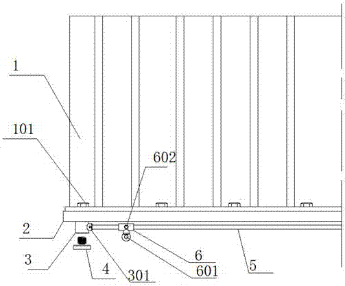 Novel container device for logistics transportation