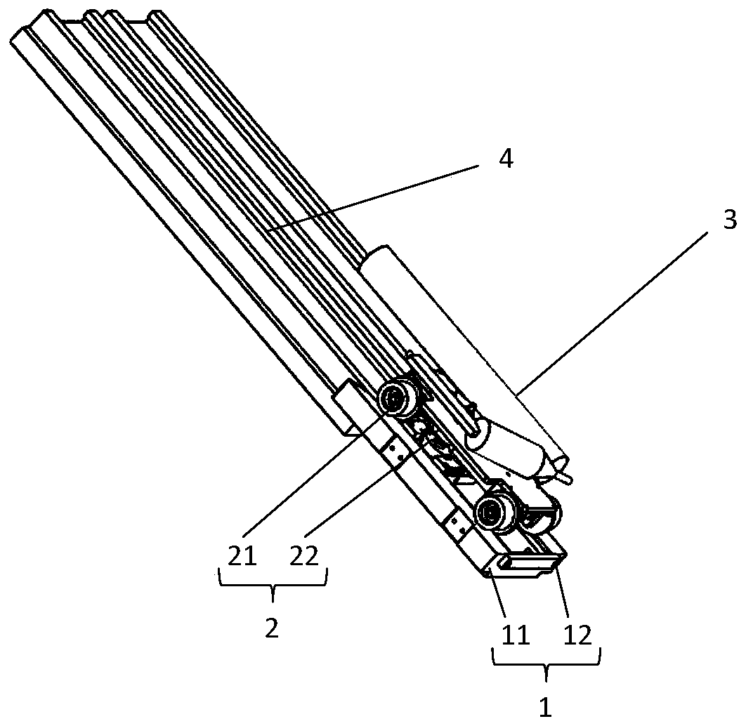 Polyhedral groove grease coating equipment