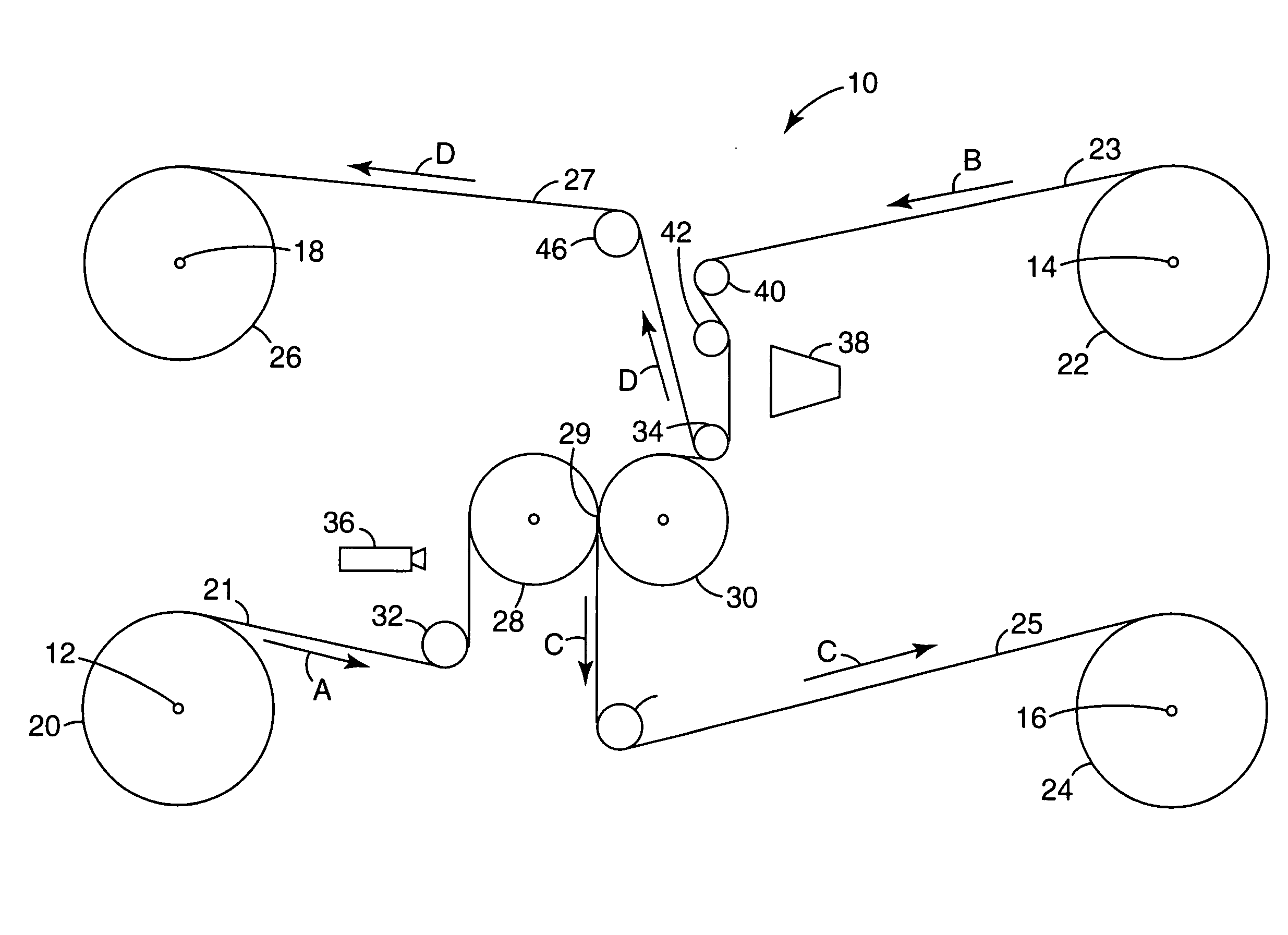 Registered lamination of webs using laser cutting