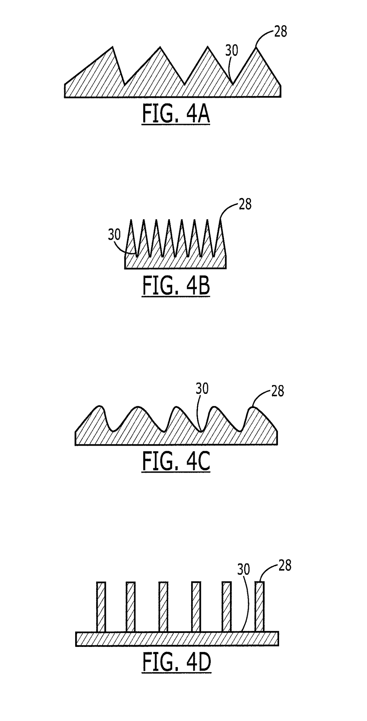 Aerodynamic structure having a ridged solar panel and an associated method