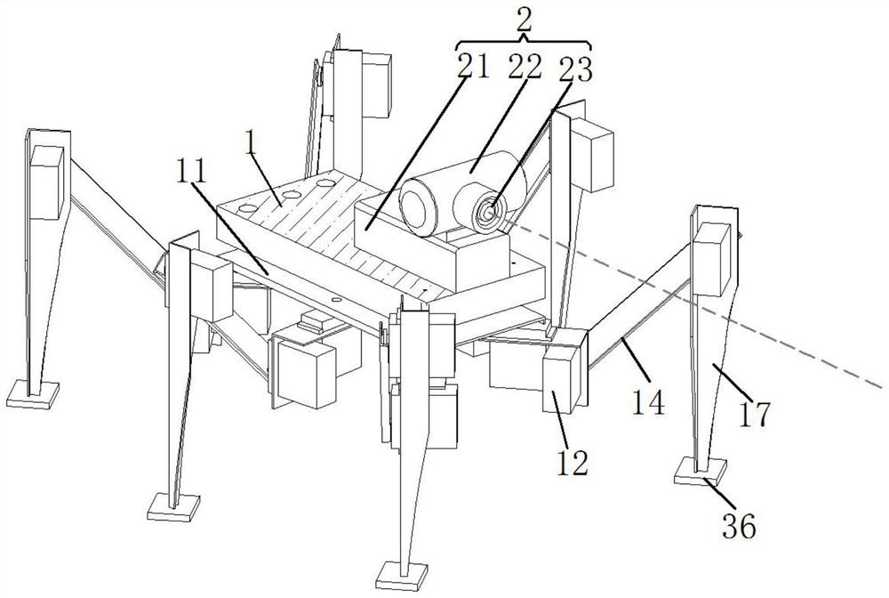 Intelligent wall leveling device for building construction