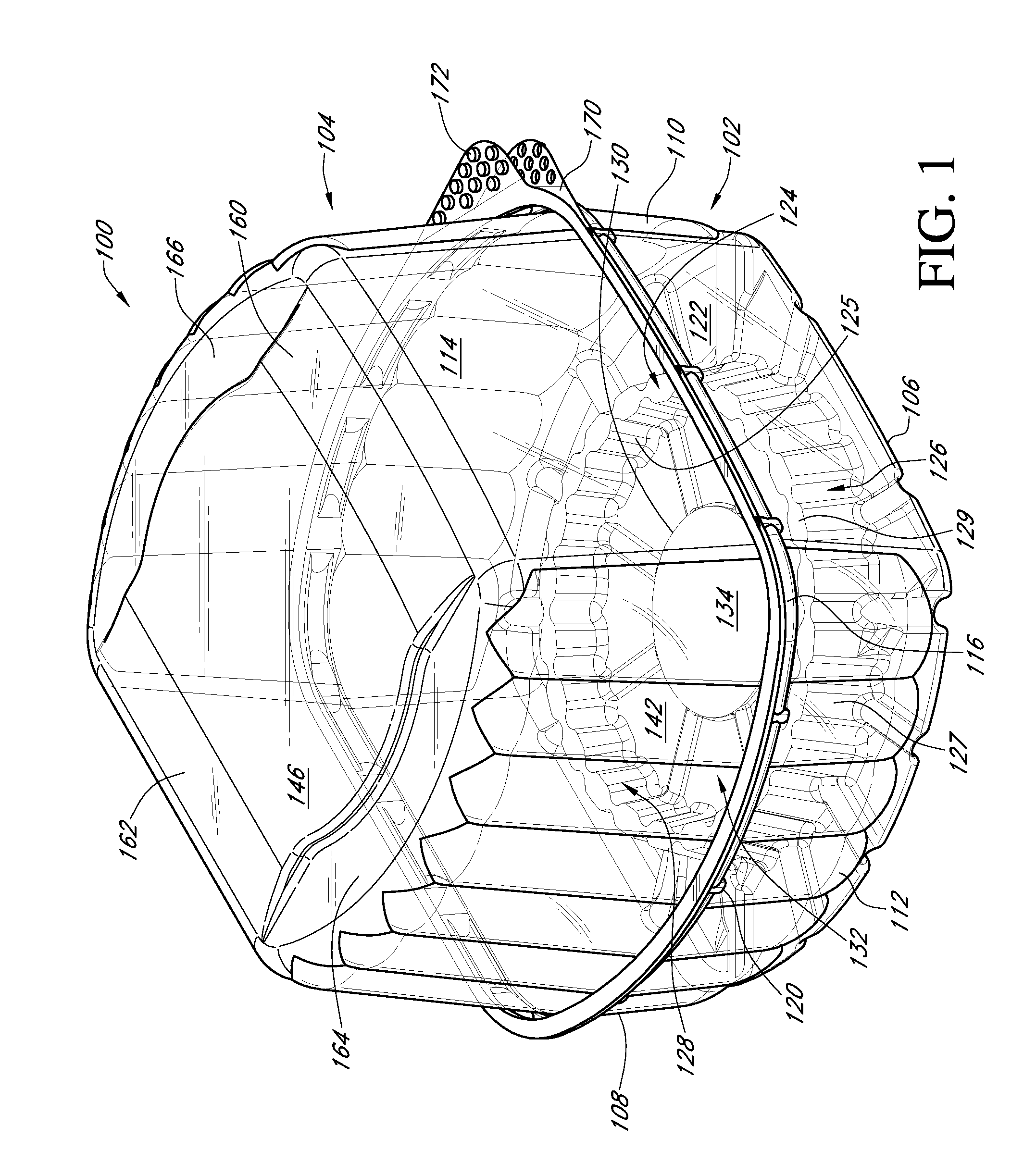 Container for produce storage, packing & transport