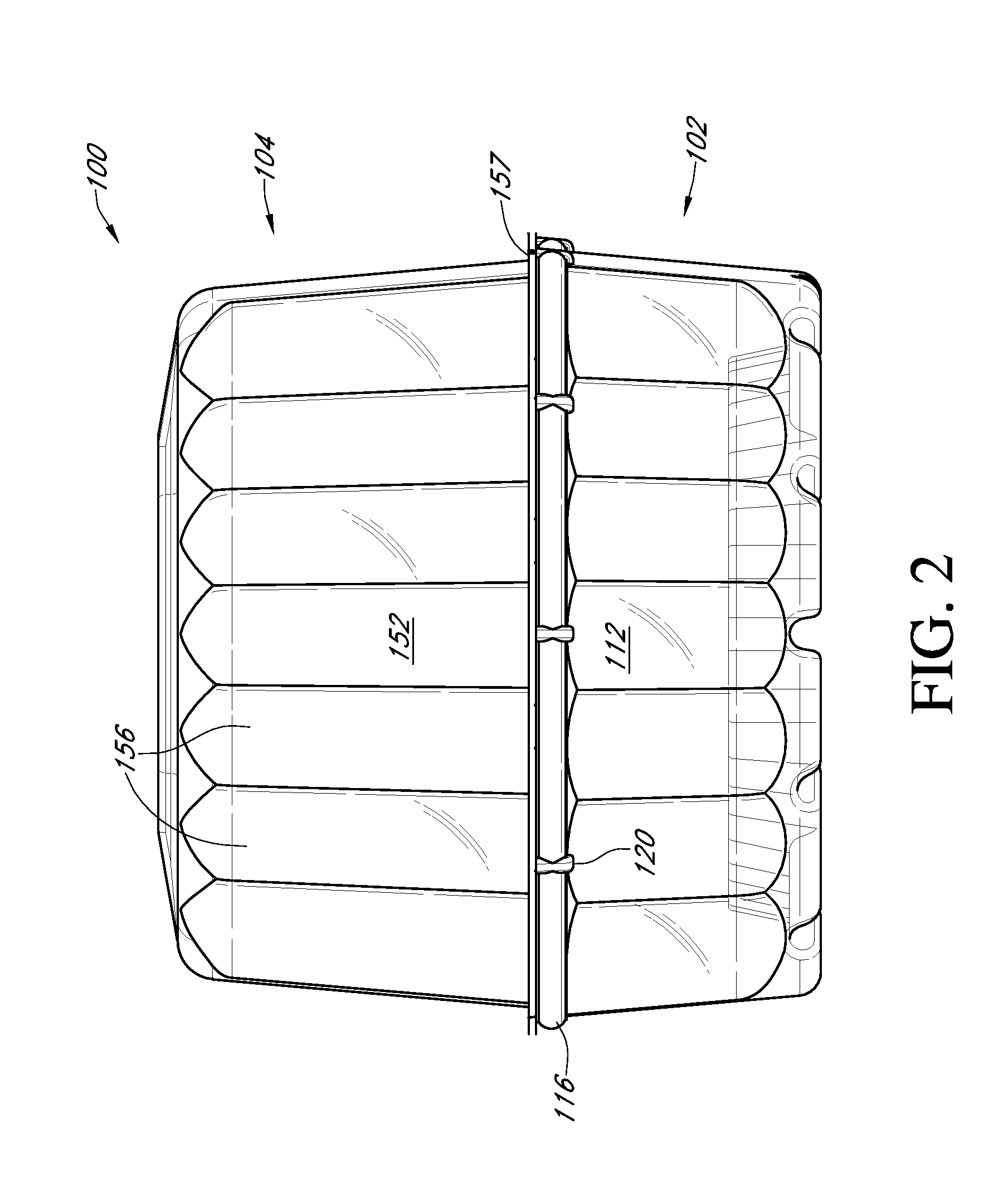 Container for produce storage, packing & transport