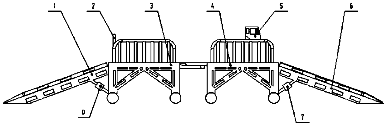 Device for relieving highway traffic jam