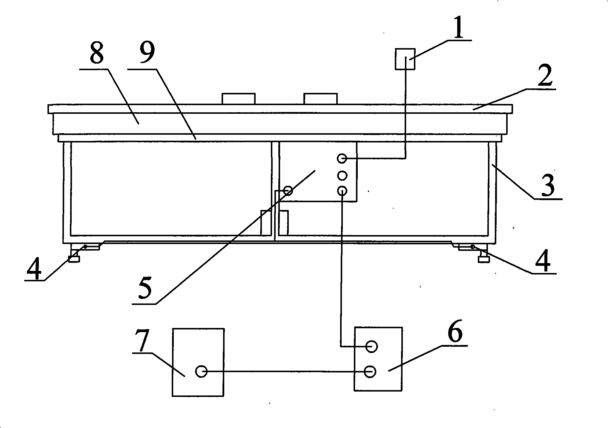 Electronic weighing system