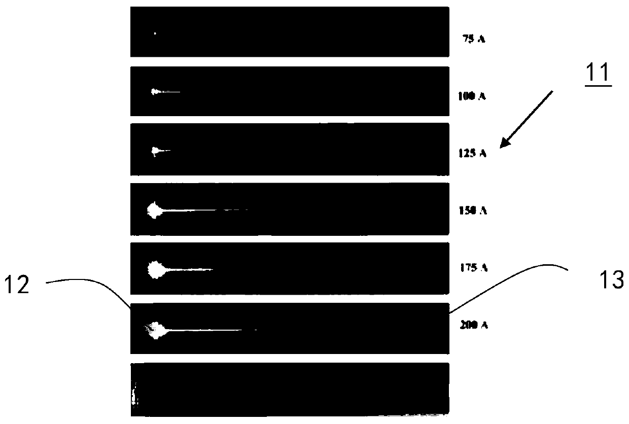 Plasma jet velocity monitoring method and device