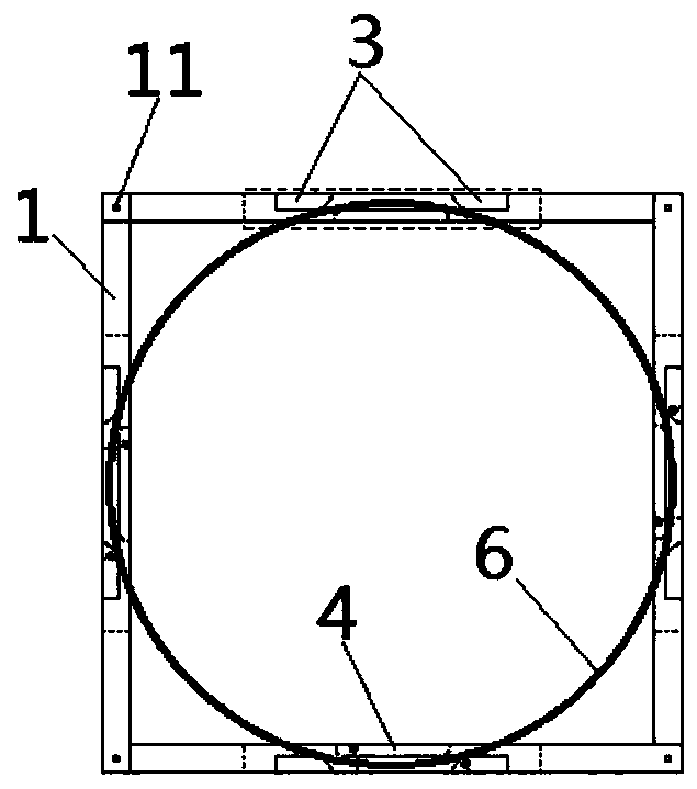 Shielding ball packaging and transporting device