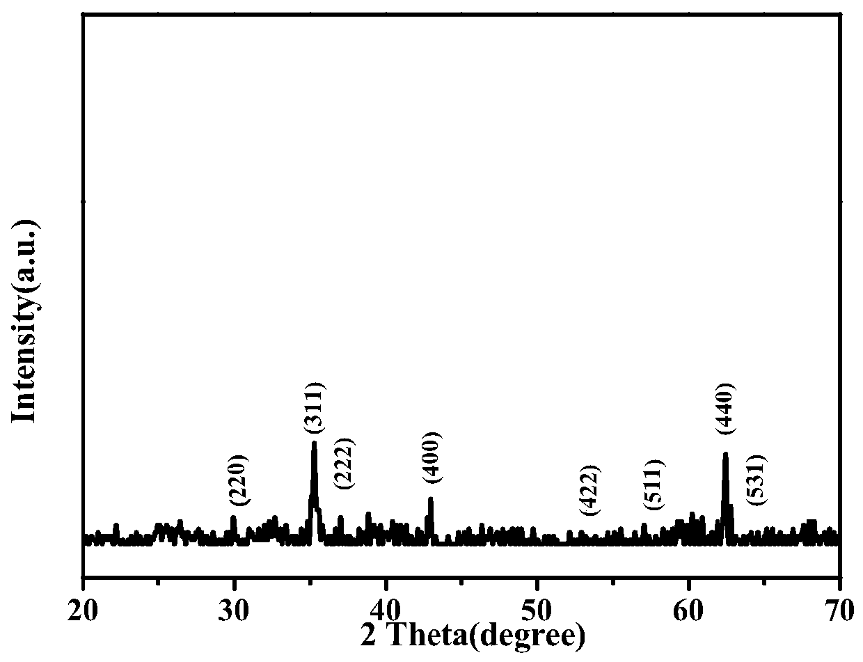 Preparation method for NiZn ferrite film