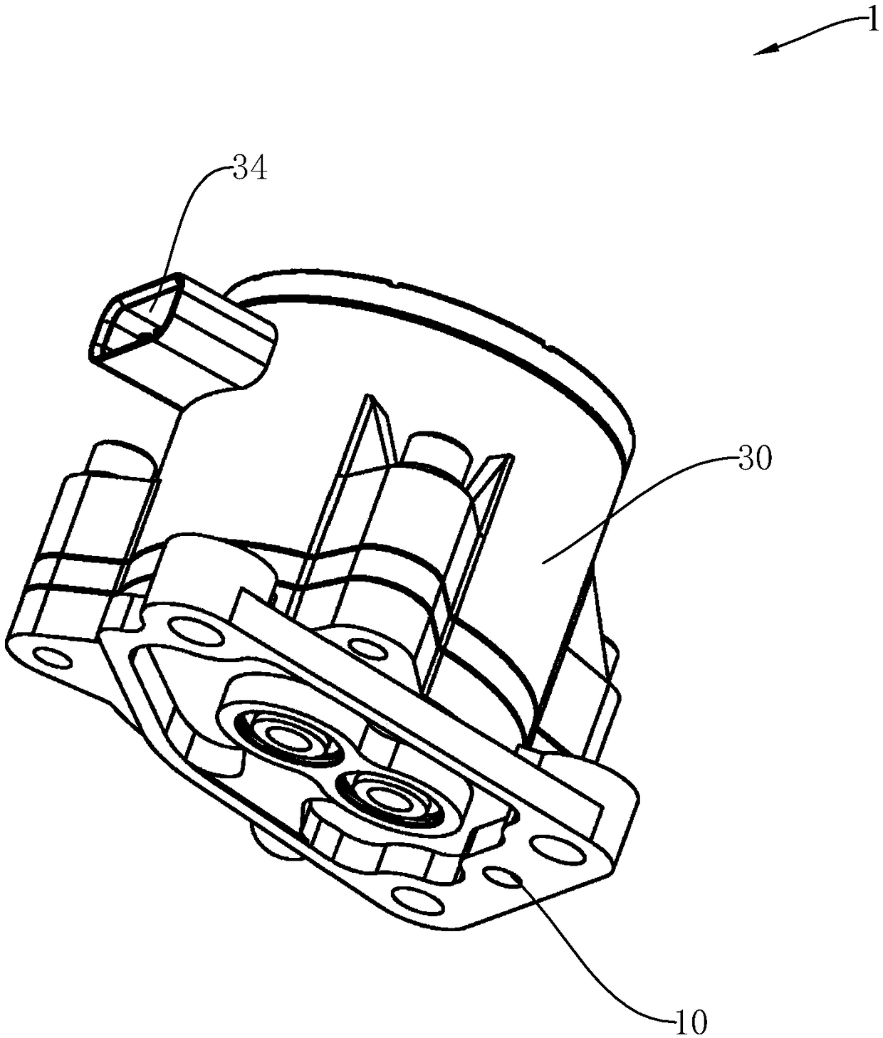 Engine idling start-stop system oil pump