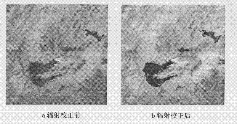 System and method for detecting small burning spots of forest or grassland fires by using environmental minisatellite HJ