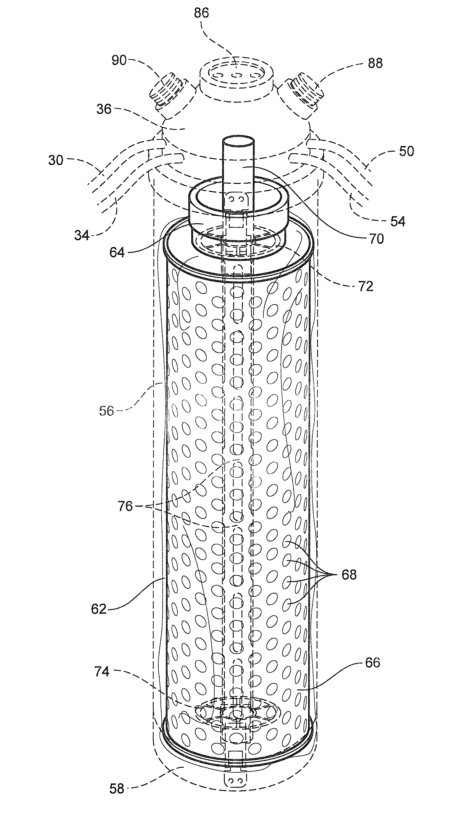 Closed circuit rebreather