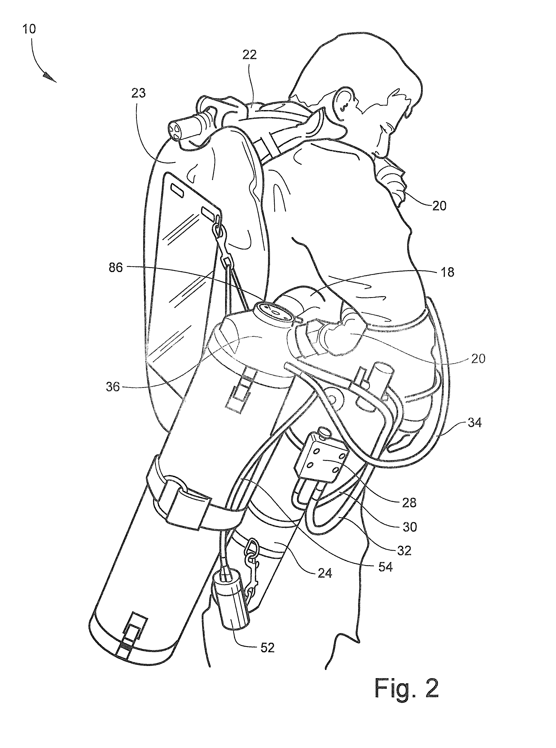 Closed circuit rebreather