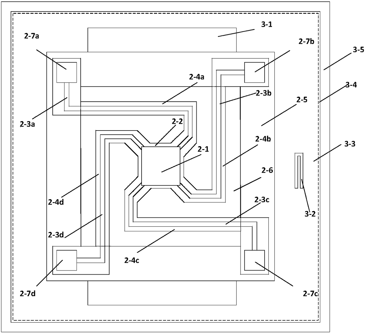 Chip-level ultra-miniature refrigerator for uncooled infrared detector