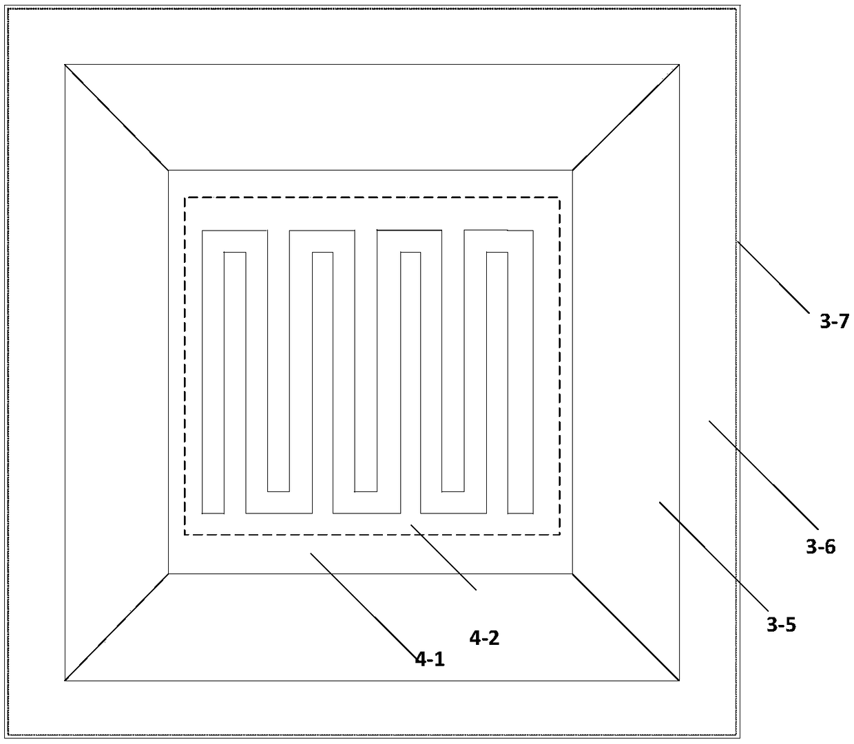 Chip-level ultra-miniature refrigerator for uncooled infrared detector