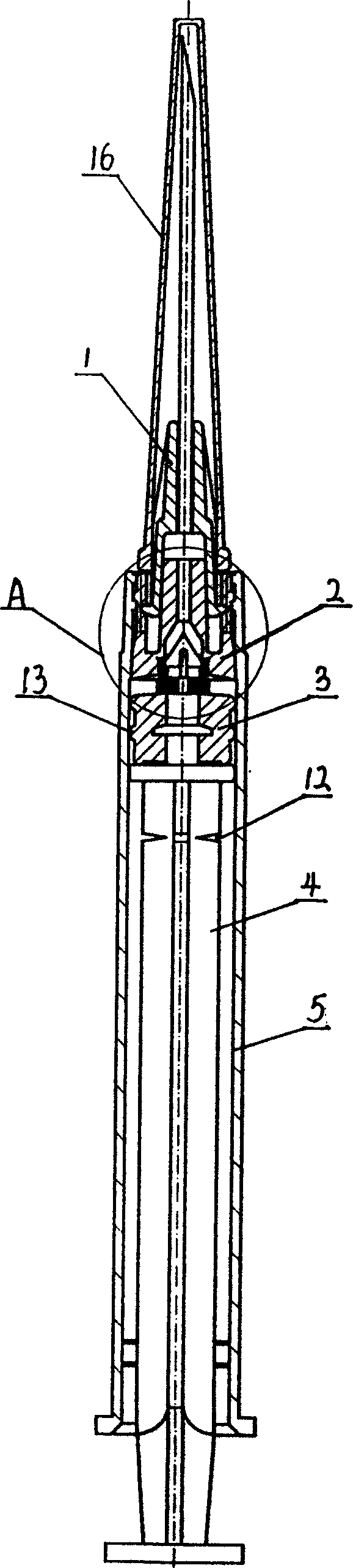 Disposable safety self destruction injector