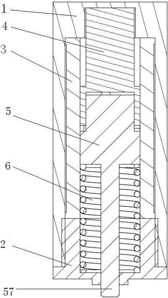 Electromagnetic unlocking device