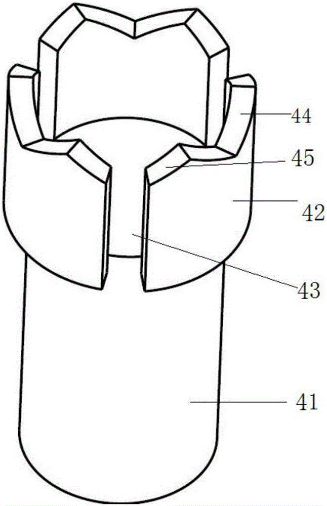 Electromagnetic unlocking device