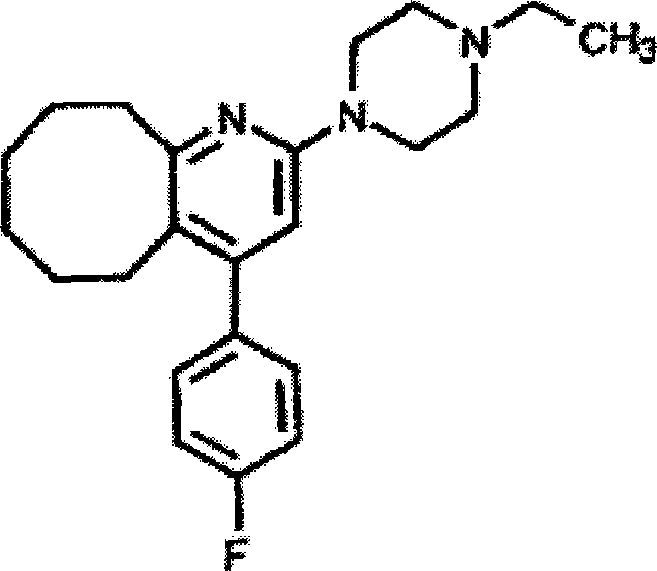 Pharmaceutical composition of blonanserin and preparation method thereof