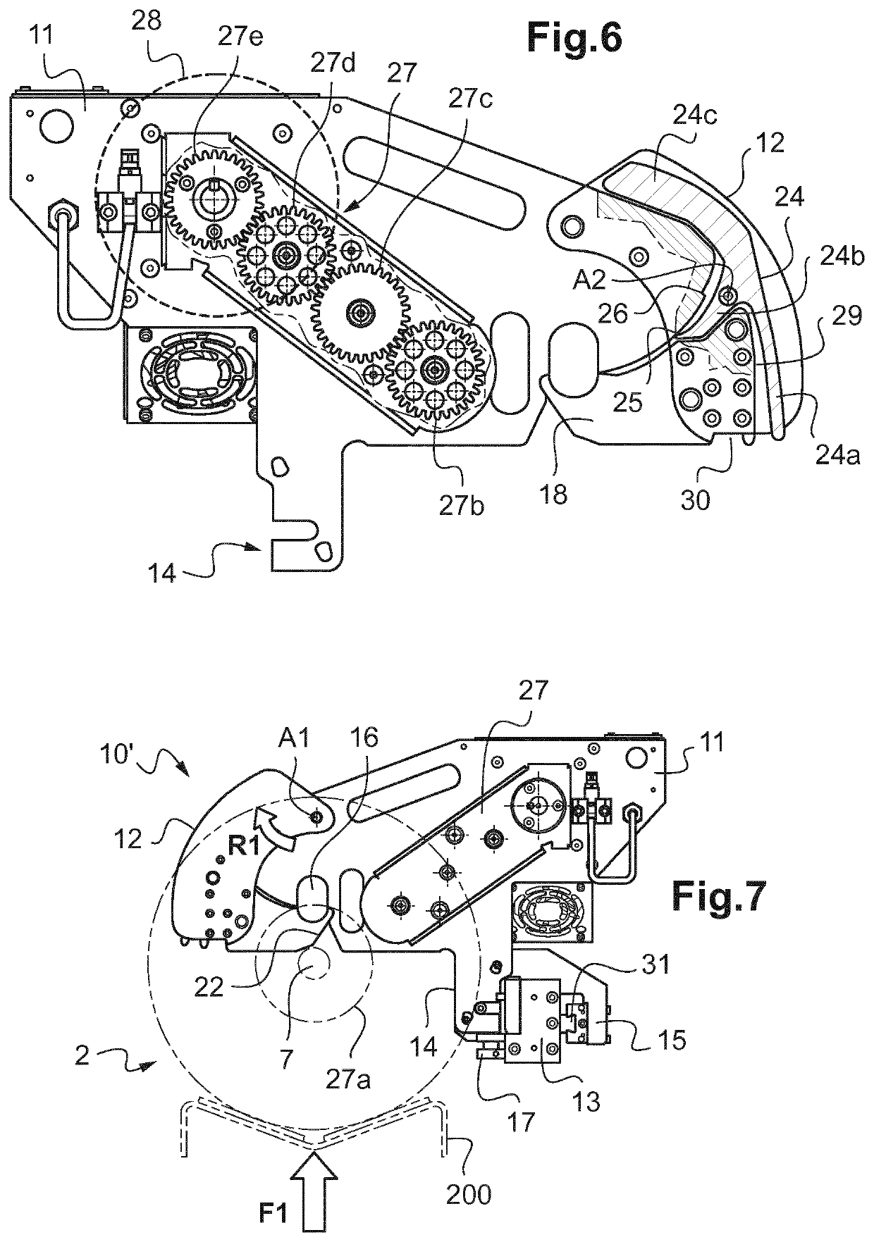 Foil reel mounting device, supporting module, stamping machine, handling tool and method for loading and unloading a reel of stamping foil