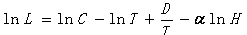 Compound polyimide retainer storage life prediction method