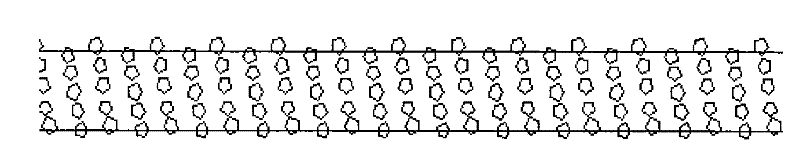 Brazing diamond fret saw with grinding materials being arranged in order in spiral shape and manufacturing process thereof