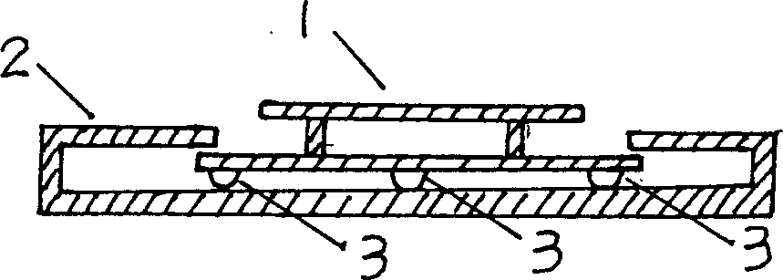 Climbing-free navigation mark with cylindrical spring floating scaffold