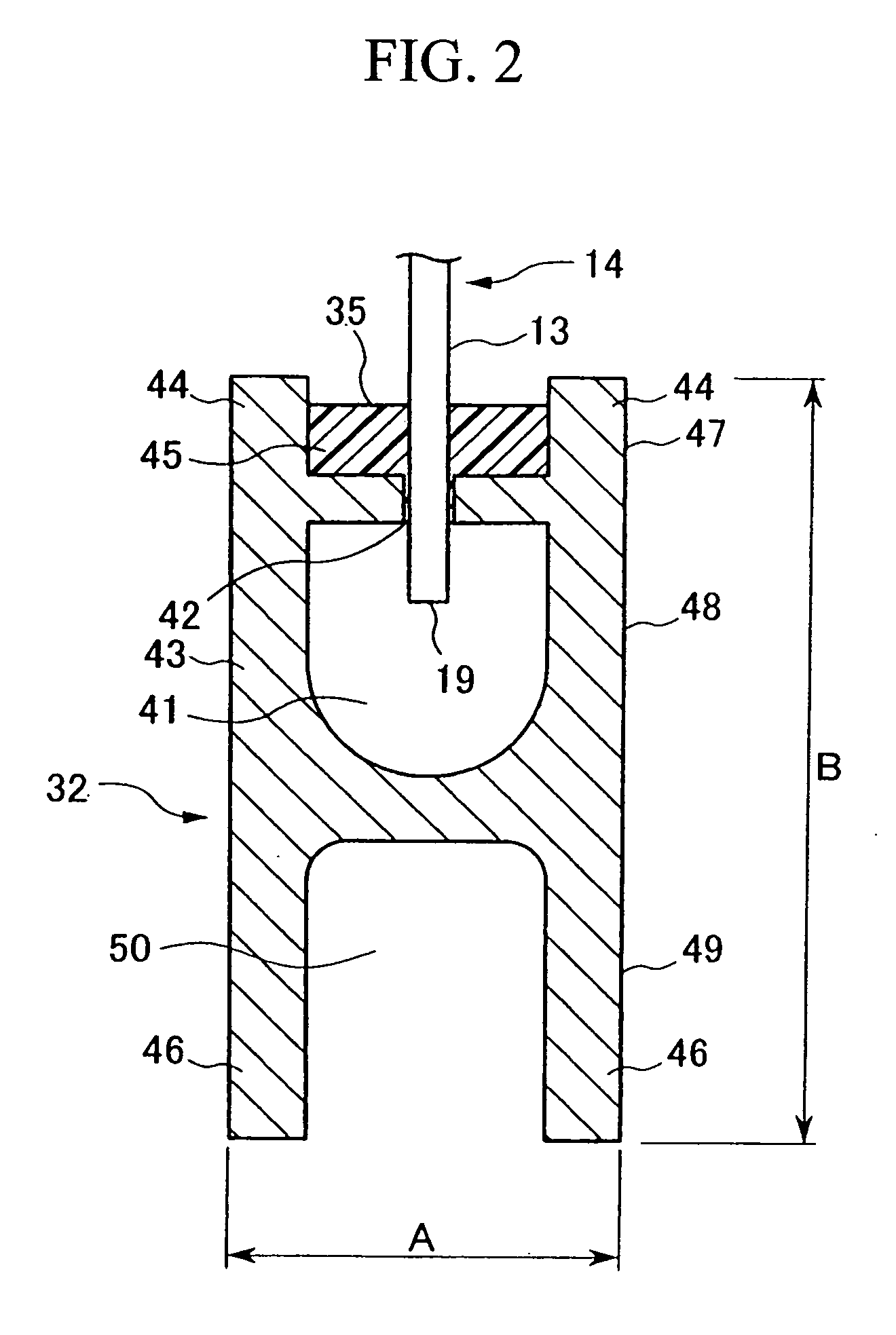 Hollow fiber membrane module, and a manufacturing method therefor, and housing for hollow fiber membrane module