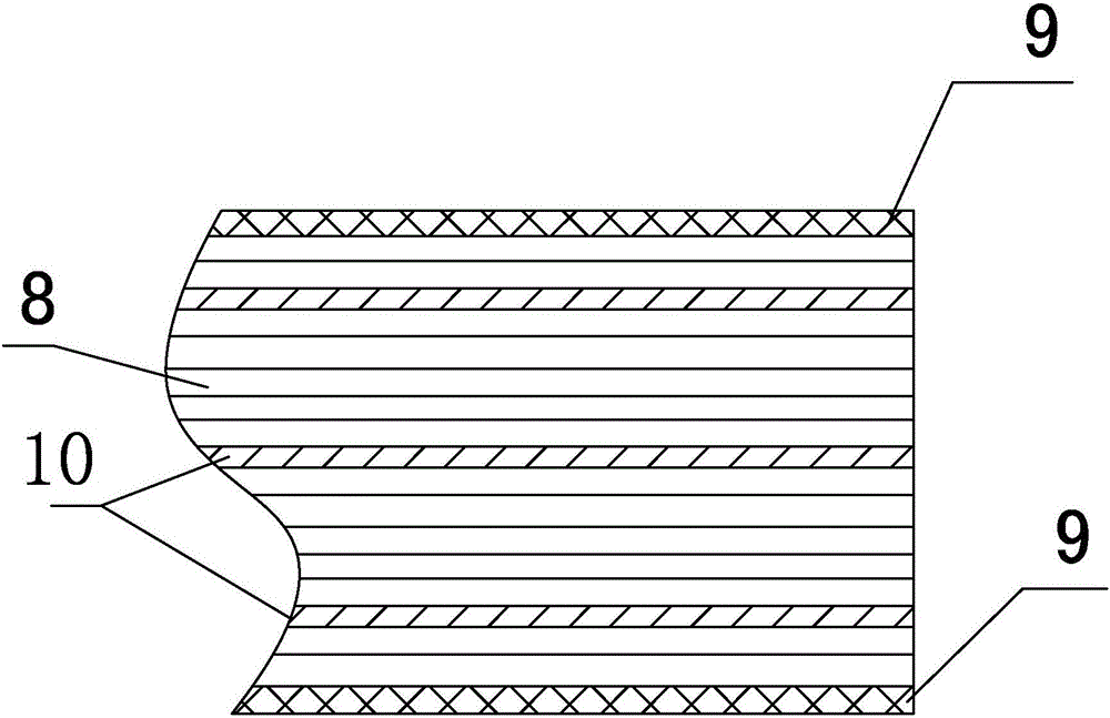 Core material for vacuum insulation plate and vacuum insulation plate form by same