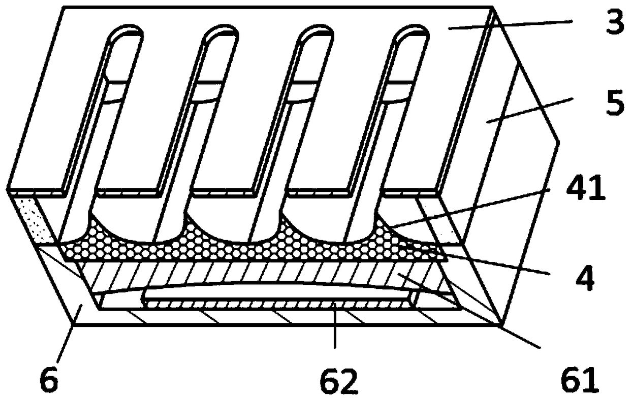 A blade-type porous material emitter array miniature field emission electric thruster