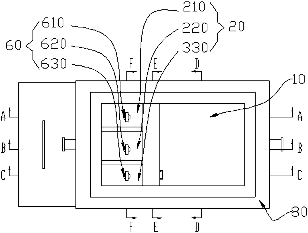 Pouring basin for stepped pouring system and application method of pouring basin