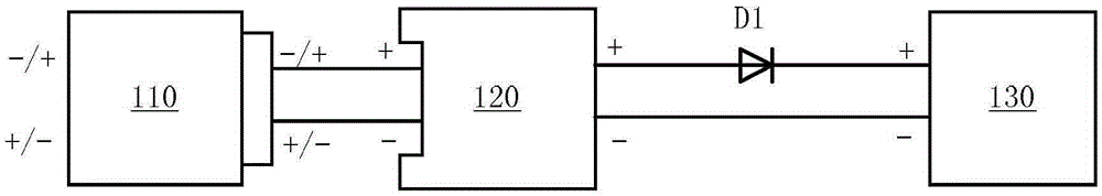 Non-polar port circuit