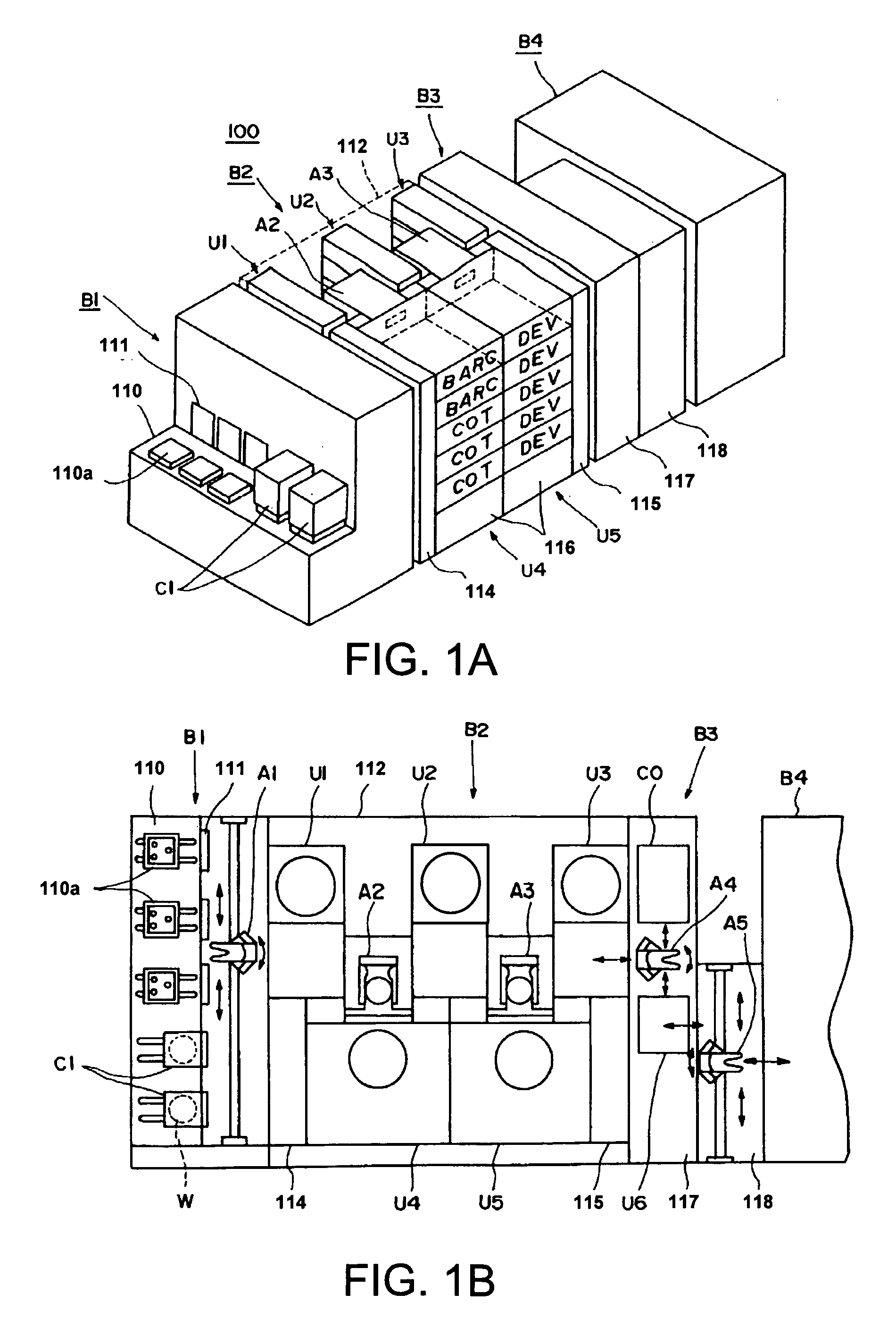 Method for reducing surface defects on patterned resist features