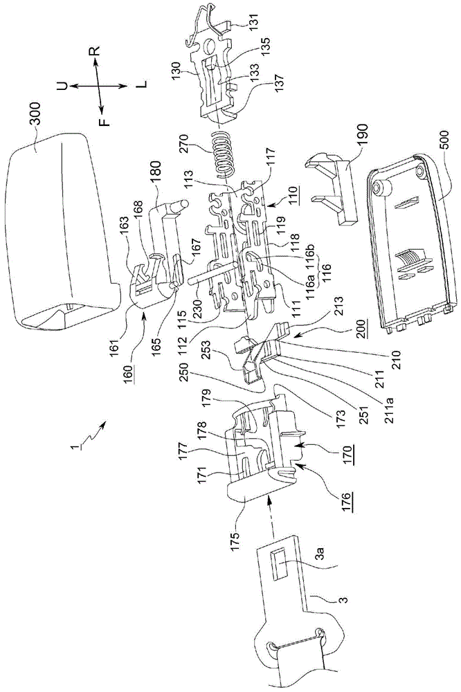 Buckle apparatus for seat belt