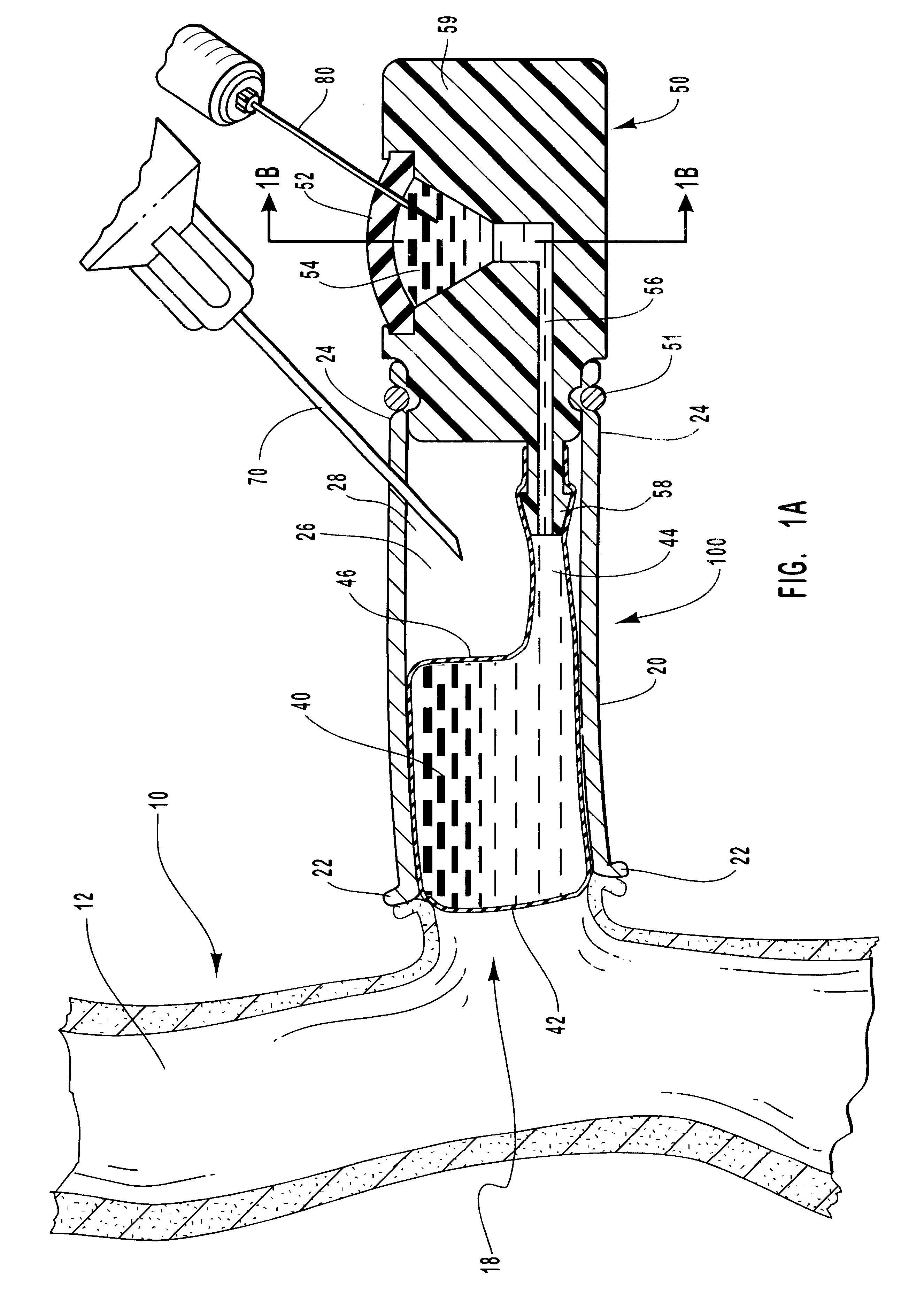 Vascular occlusal balloons and related vascular access devices and systems