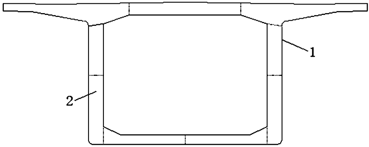 Positioning, installing and dismounting tool and method of long-span continuous rigid frame suspension pouring end template