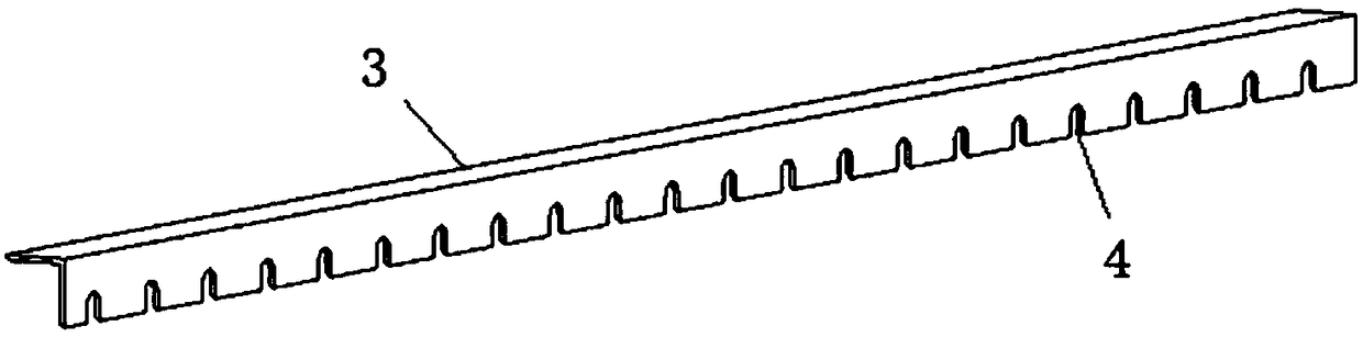 Positioning, installing and dismounting tool and method of long-span continuous rigid frame suspension pouring end template