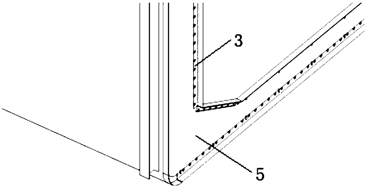 Positioning, installing and dismounting tool and method of long-span continuous rigid frame suspension pouring end template