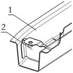 Seat belt installation structure for rear seat of automobile