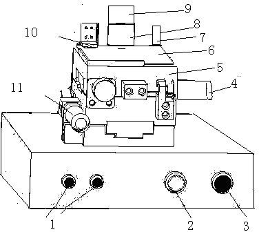 Capacitive touch screen detection device