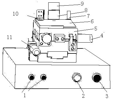 Capacitive touch screen detection device