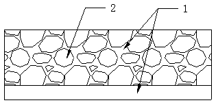 A kind of manufacturing method of airgel composite glass