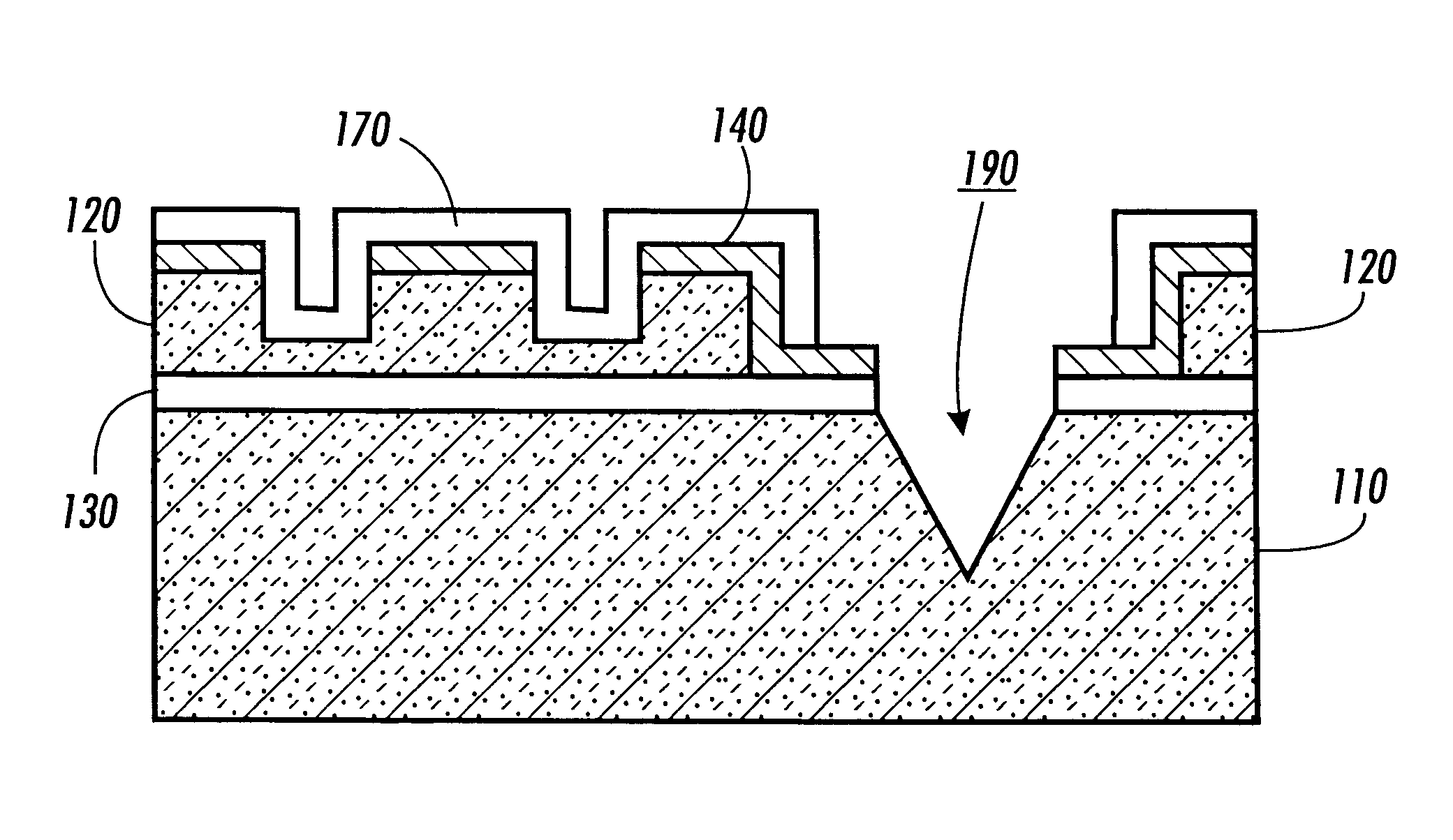 Micro-optoelectromechanical system based device with aligned structures and method for fabricating same