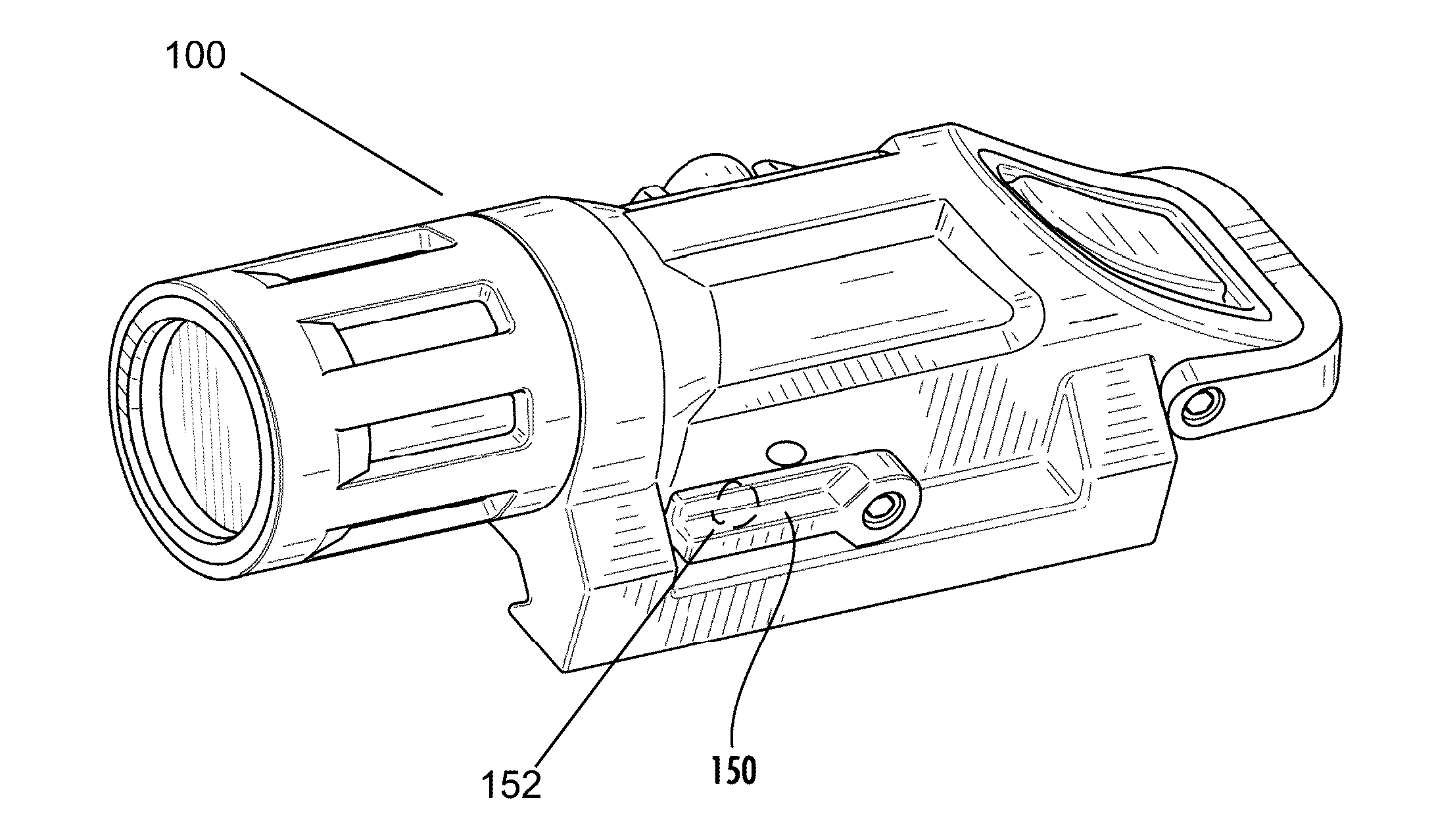 Weapon mounted light and operation thereof