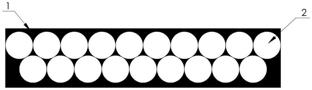 Ceramic ball reinforced metal composite bulletproof armor and preparation method thereof