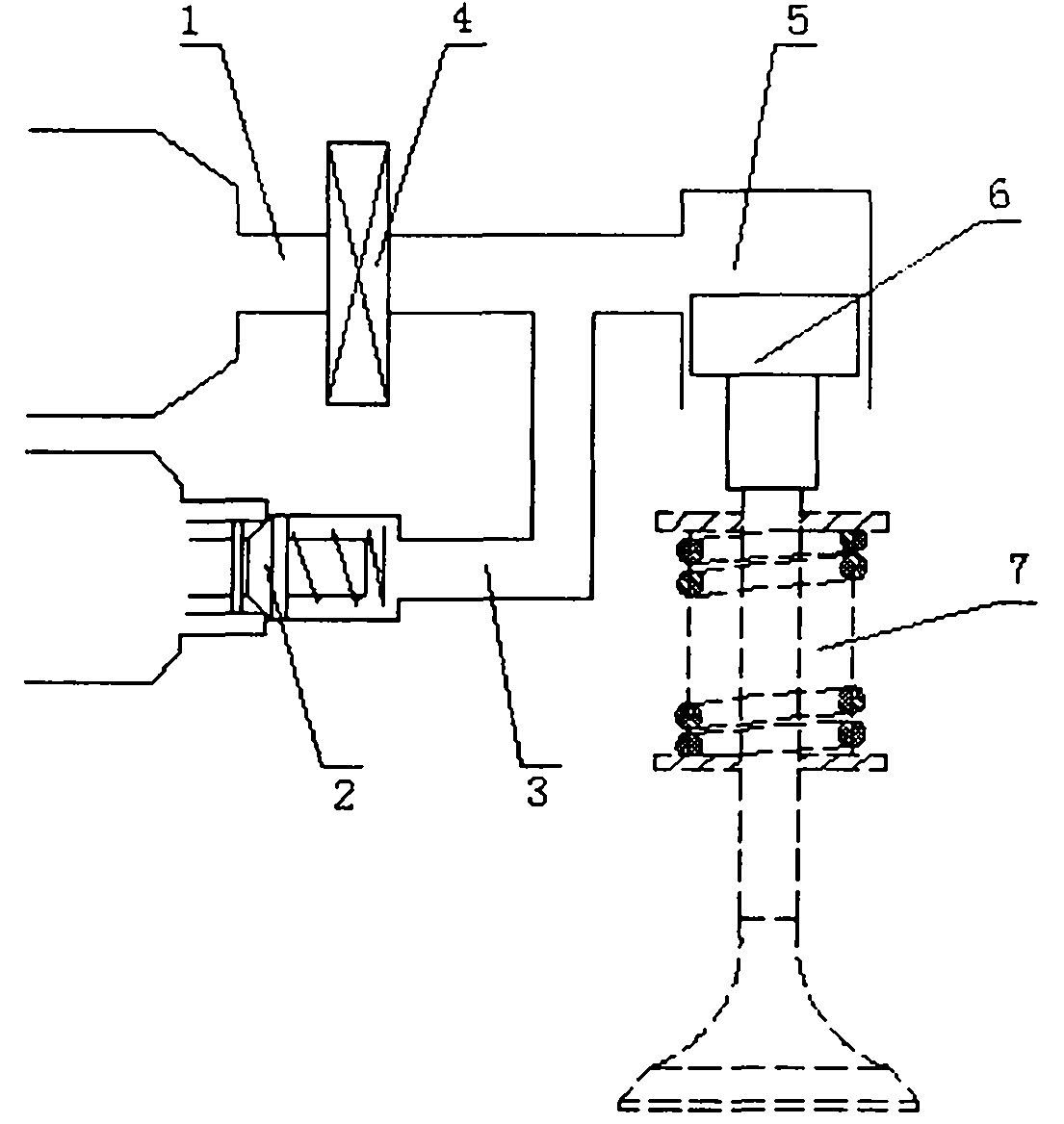 Air valve seating control device for hydraulic drive air valve mechanism of engine